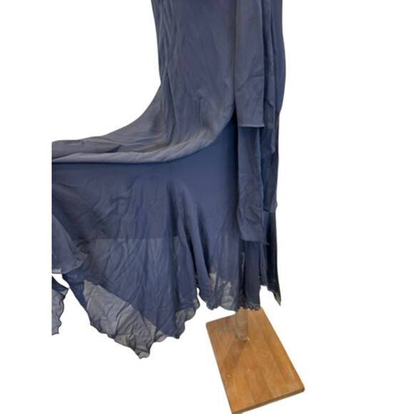 "CAMILLE LA VIE" VNT Halter Dress SZ 10P Babydoll Fairy Bling Detail Loose Bead - Picture 2 of 13